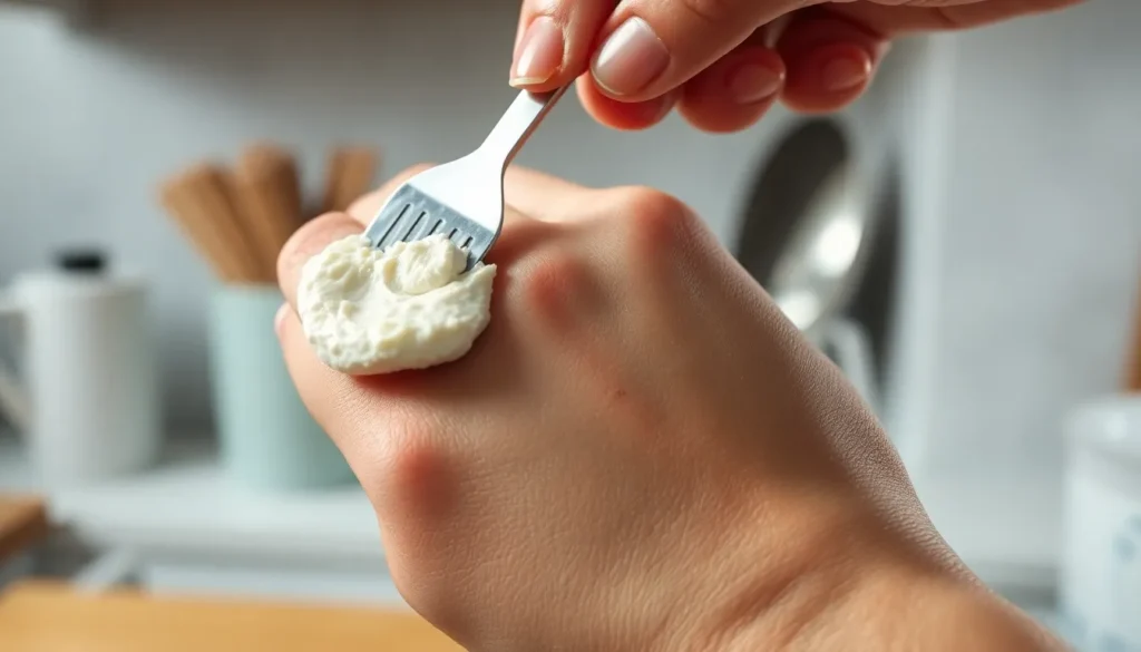 baking soda splinter